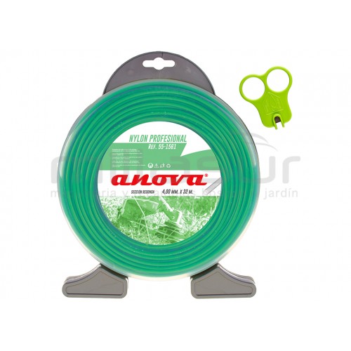 Hilo Desbrozadora Redondo Anova 4,00mm 32m | Huerto y Jardín. Calvet