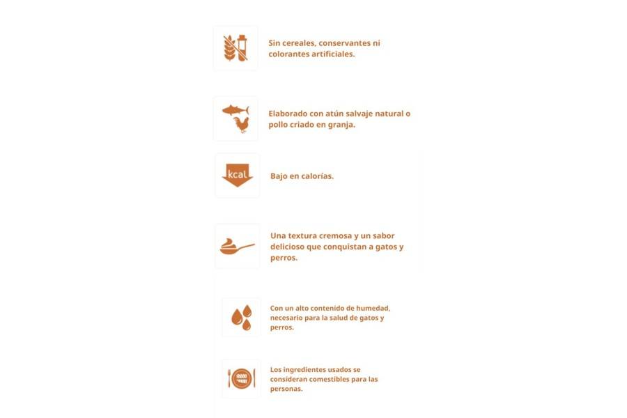 Pollo Con Cangrejo (4X14 G) 56 g | Calvet Animals i Plantes.