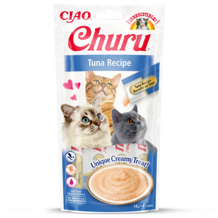 Snacks para gato | Atún (4X14 G) 56 g | Calvet animales y plantas