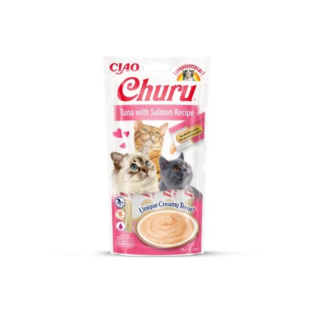 Snacks para gato | Atún Con Salmón (4X14 G) 56 g | Calvet animales y plantas