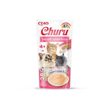 Snacks para gato | Atún Con Salmón (4X14 G) 56 g | Calvet animales y plantas