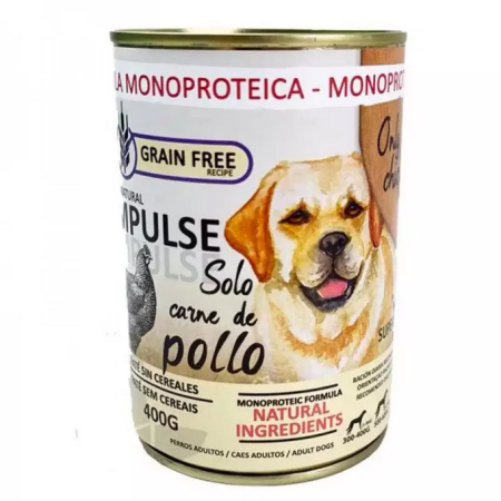 Comida húmeda para perro | Húmedo Pollo 400 g | Calvet animales y plantas