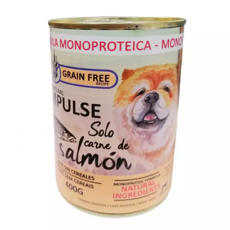 Comida húmeda para perro | Húmedo Salmón 400 g | Calvet animales y plantas