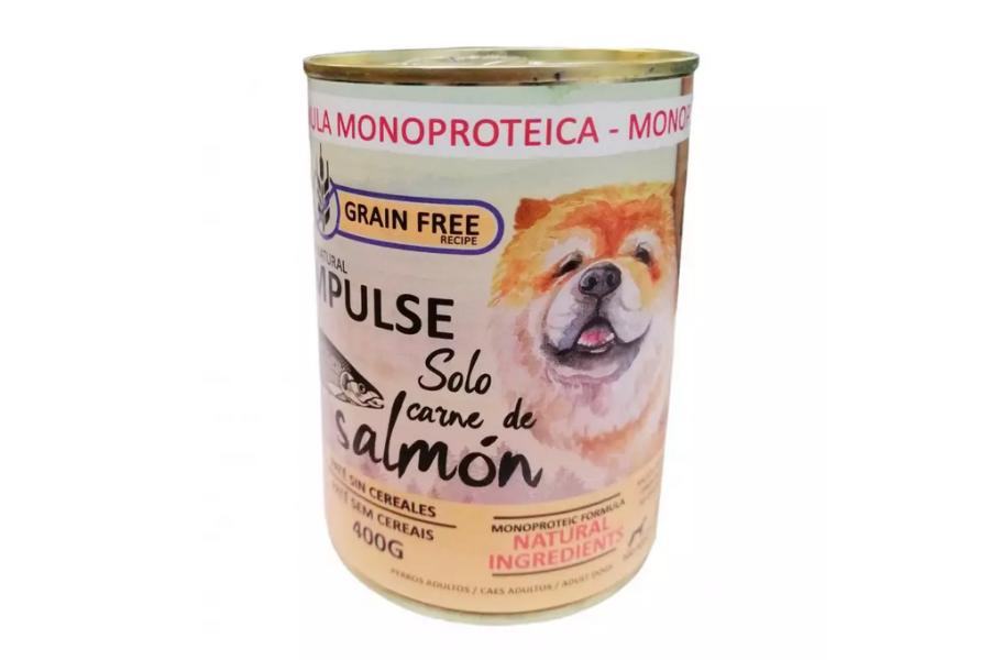 Comida húmeda para perro | Húmedo Salmón 400 g | Calvet animales y plantas