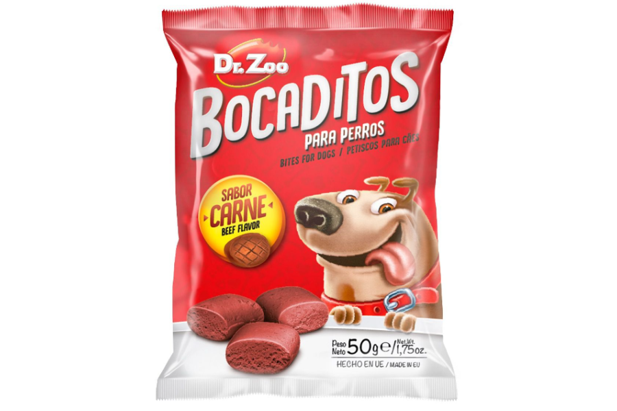 Snacks para perro | Bocaditos Buey 50 g | Calvet animales y plantas