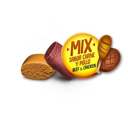 Snacks para perro | Bocaditos Buey Y Pollo 50 g | Calvet animales y plantas 2