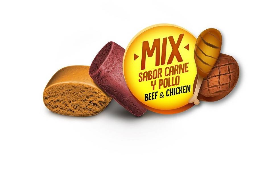 Mossets Bou I Pollastre 50 g | Alimentació per a gos