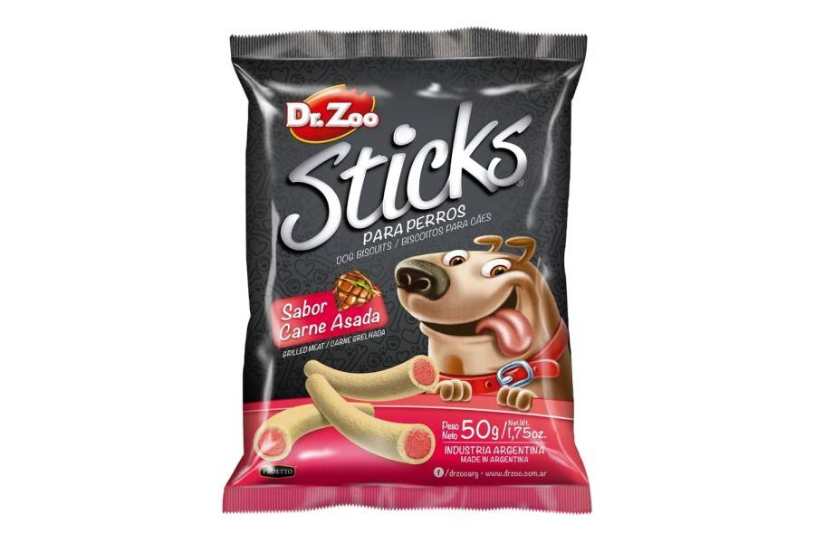 Snacks para perro | Sticks Asado 50 g | Calvet animales y plantas