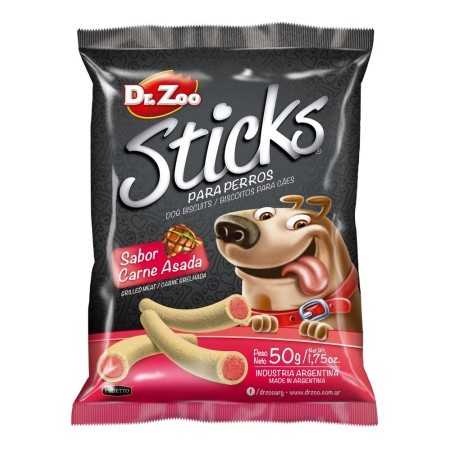Snacks para perro | Sticks Asado 50 g | Calvet animales y plantas