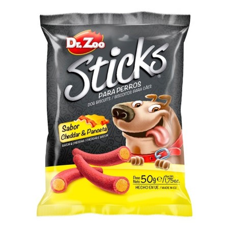 Snacks para perro | Sticks Queso Y Panceta 50 g | Calvet animales y plantas