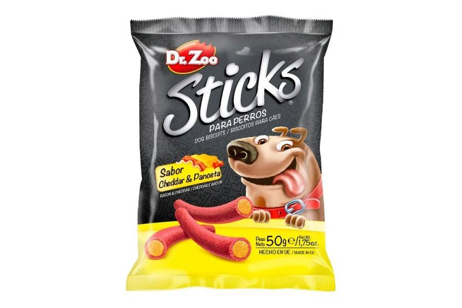 Snacks para perro | Sticks Queso Y Panceta 50 g | Calvet animales y plantas