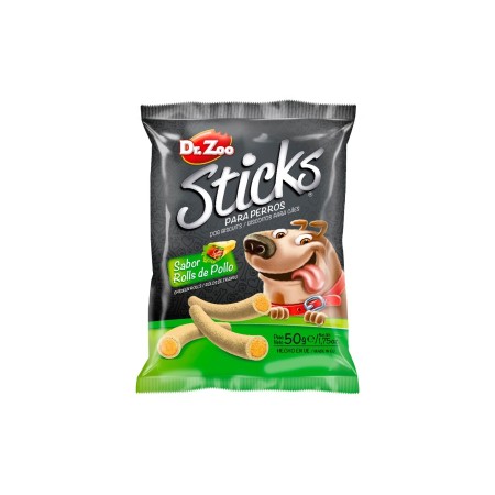 Snacks para perro | Sticks Rollos Pollo 50 g | Calvet animales y plantas