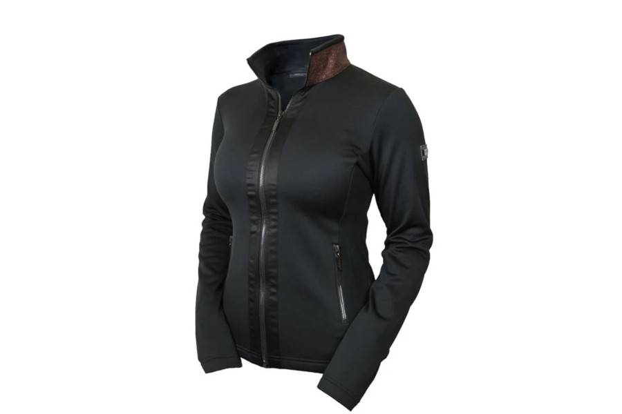  Ropa | Chaqueta Mujer Equestrian Stockholm Fleece Mahogany