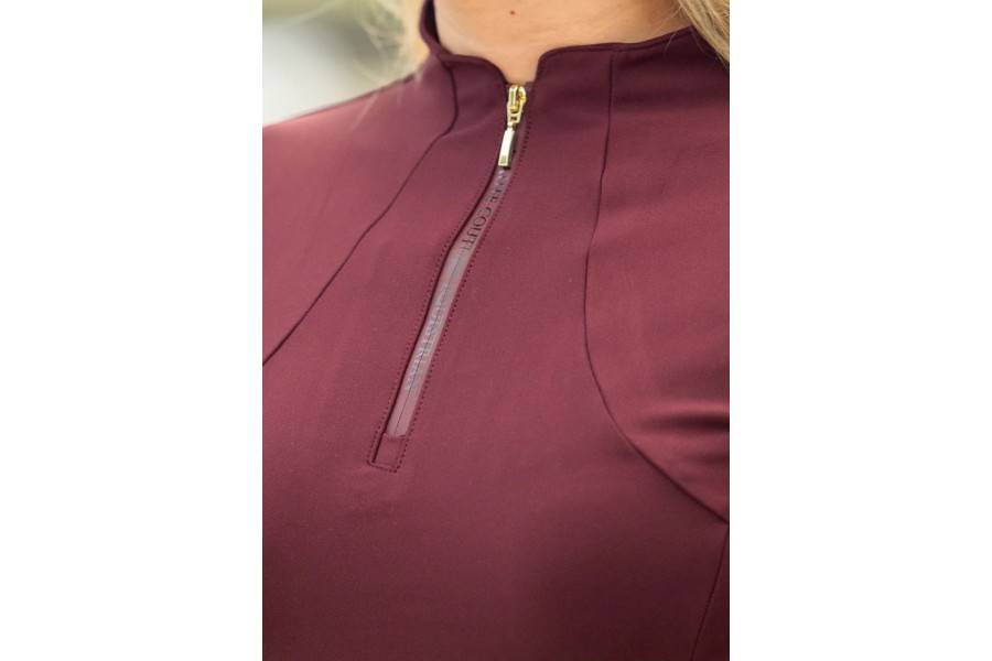 Base Layer Haute Basics Màniga Llarga Dark Burgundy | Genet