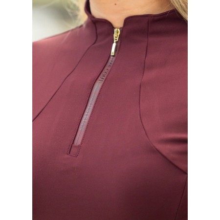 Base Layer Haute Basics Màniga Llarga Dark Burgundy | Genet