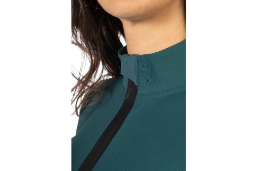 Samarreta Dona Màniga Llarga HKM Livigno Verd Fosc | Genet