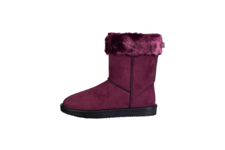  Botines | Botines HKM Davos Fur Rojo Vino | Calvet Animals i