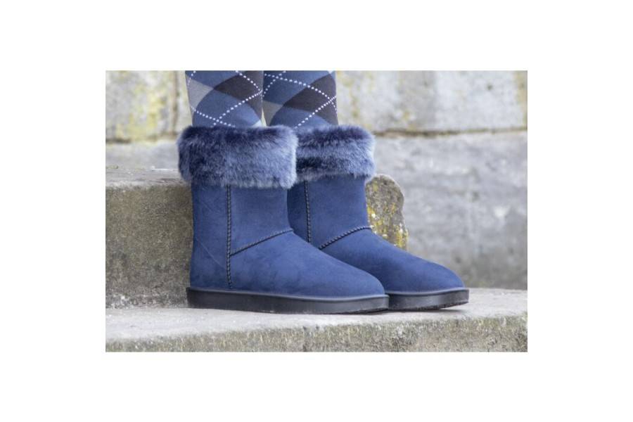  Botines | Botines HKM Davos Fur Azul Oscuro | Calvet Animals i
