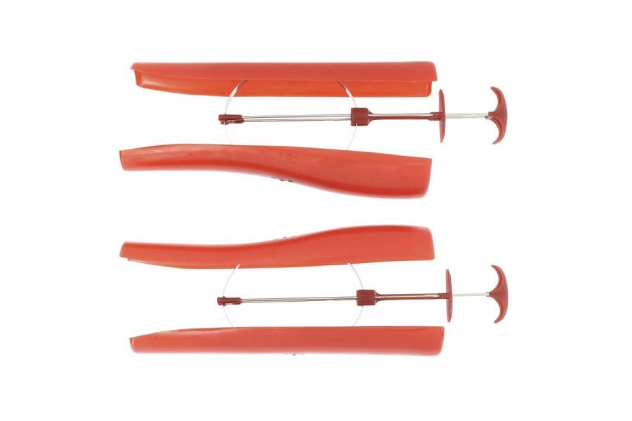 Formes Botes Plàstic Vermell 2 Unitats | Botes