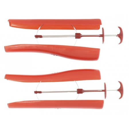 Formes Botes Plàstic Vermell 2 Unitats | Botes