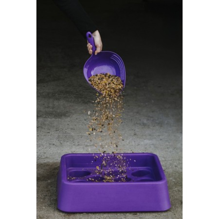 Comedero Caballo Slow Feeder 60x50x17 Violeta | Calvet Animals i Plantes.