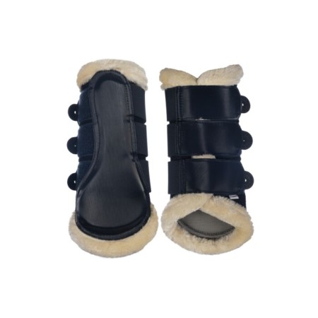 Protectores HKM Shiny Fur Azul Oscuro | Calvet Animals i Plantes.