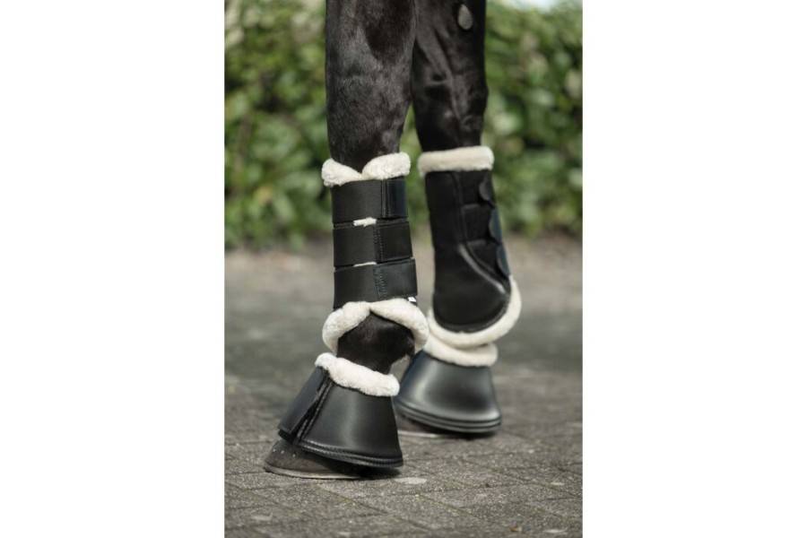 Protectores HKM Shiny Fur Negro | Calvet Animals i Plantes.