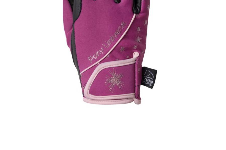 Guantes HKM Polly Magenta | Calvet Animals i Plantes.