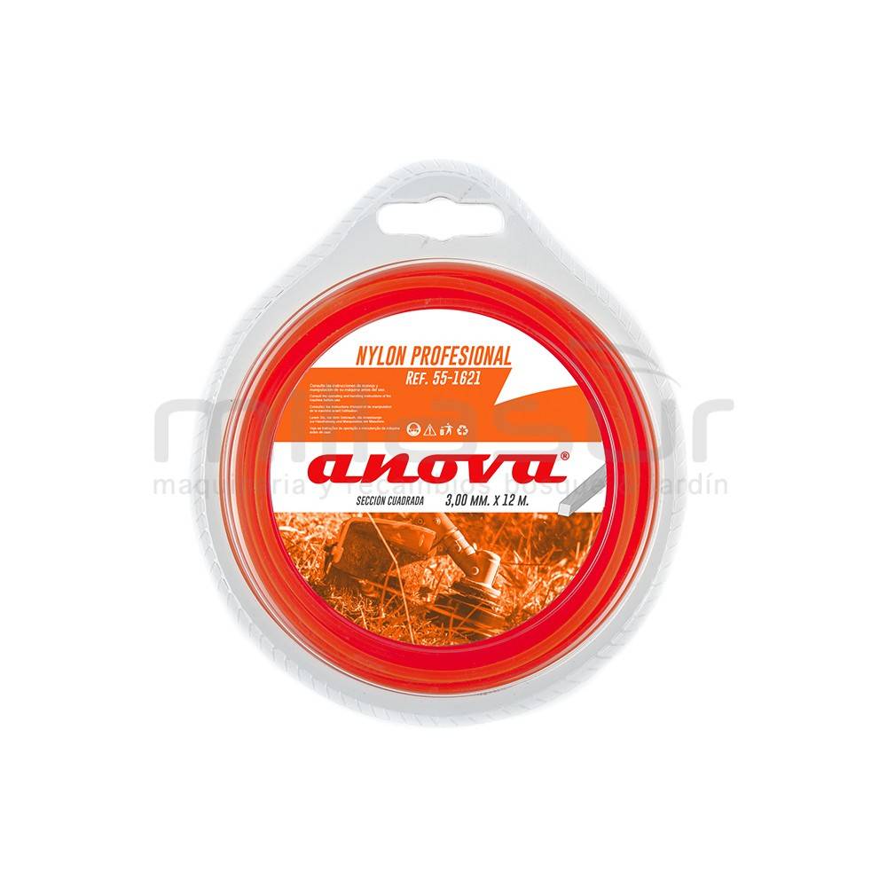 Fil Desbrossadora Quadrat Anova 3,00mm 12m | Fil desbrossadora a Calvet Animals i