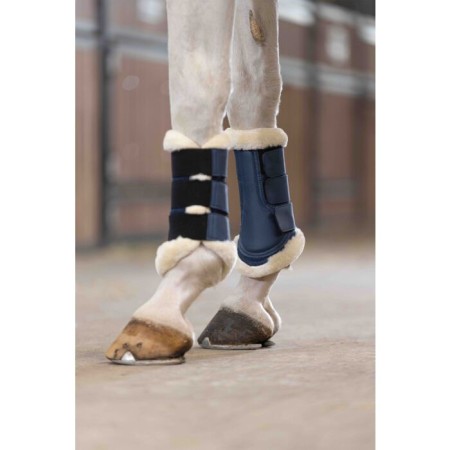 Protectors Comfort Mesh Blau Fosc | Proteccions