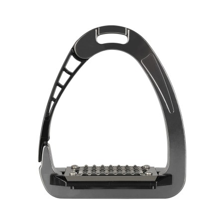 Estribos Seguridad Acavallo Alupro AC607 Titanio/Negro | Calvet Animals i