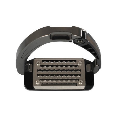 Estribos Seguridad Acavallo Alupro AC607 Titanio/Negro | Calvet Animals i