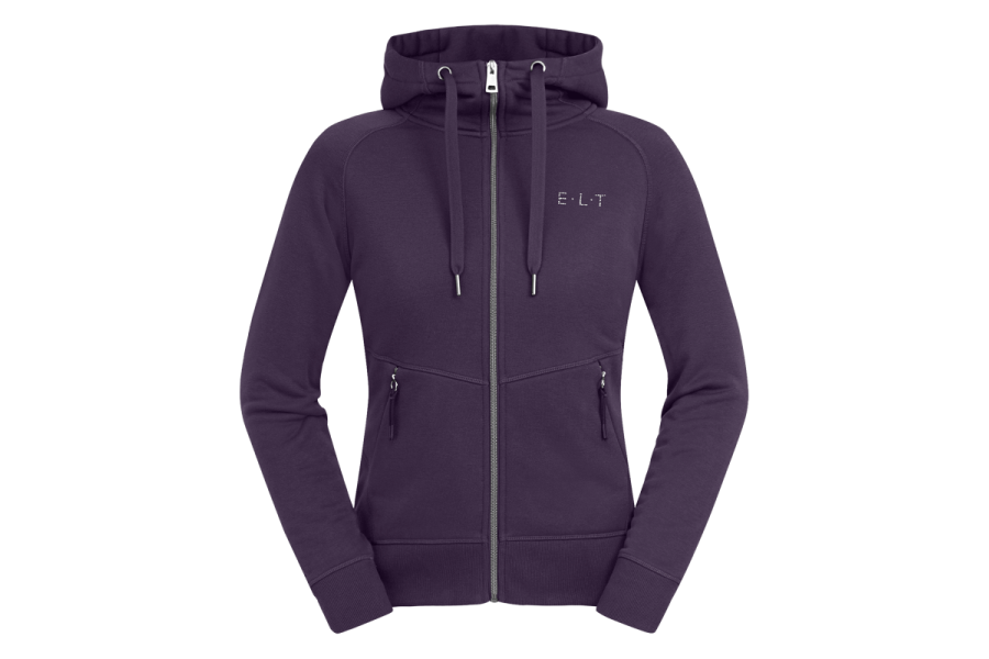 Sudadera Con Capucha ELT Orlando Morado Oscuro | Calvet Animals i Plantes.
