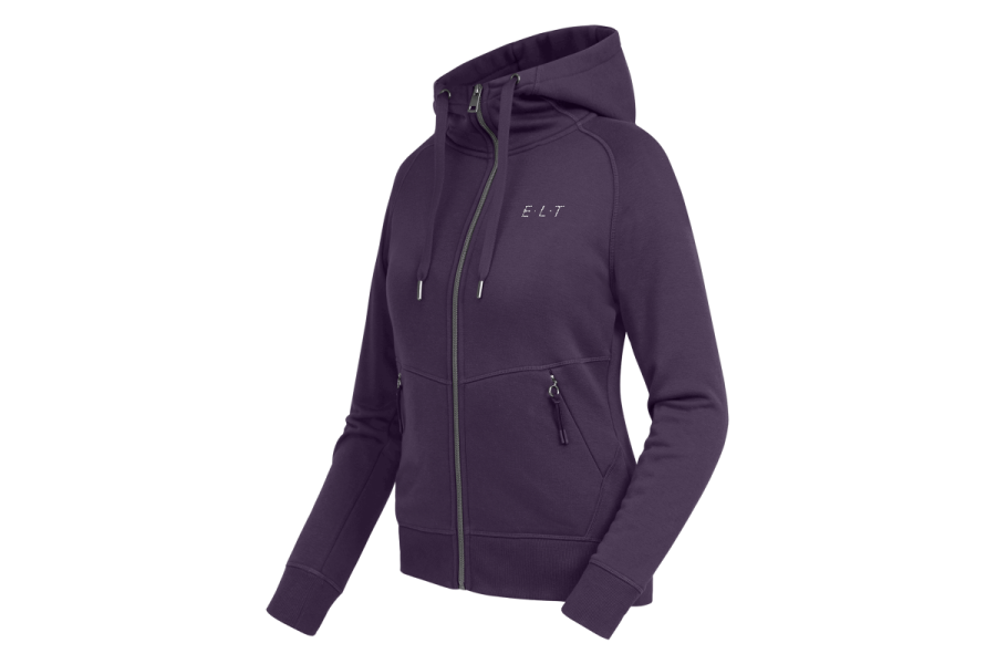 Sudadera Con Capucha ELT Orlando Morado Oscuro | Calvet Animals i Plantes.