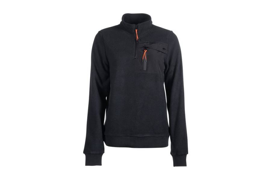 Sudadera Unisex TeddyFleece Negra | Calvet Animals i Plantes.