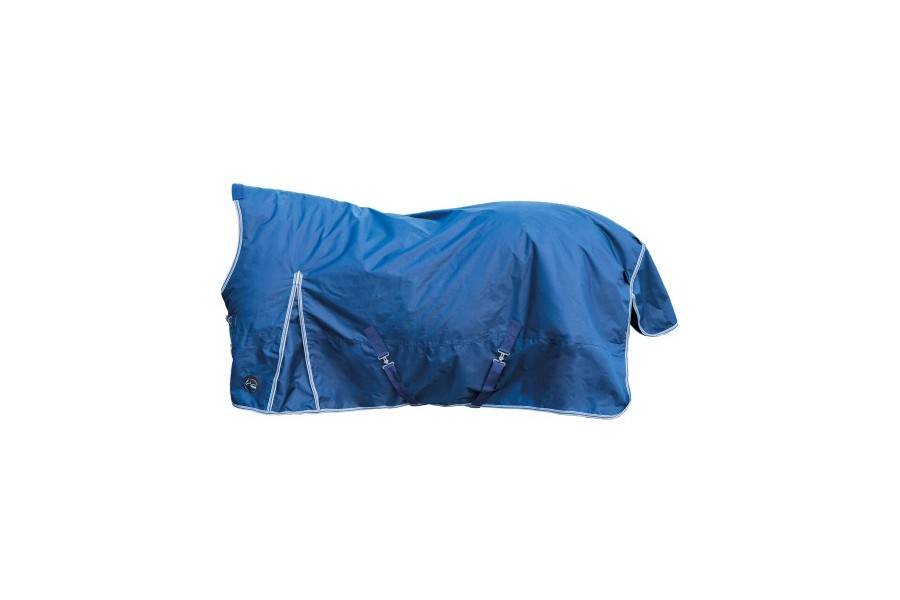 Manta Caballo Exterior Cuello Alto HKM Windsor 600D 100G Azul | Calvet