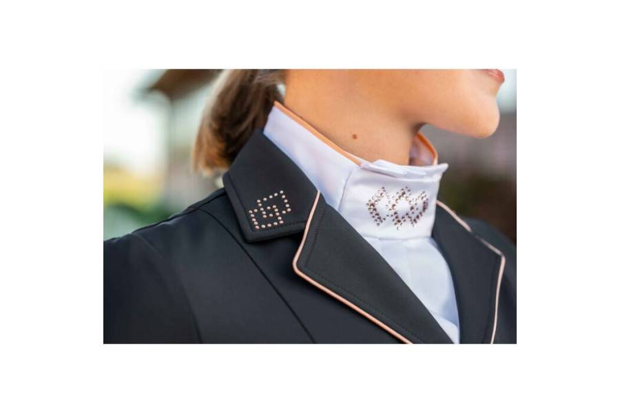 Plastrón HKM Abby Rosa Oro | Calvet Animals i Plantes.