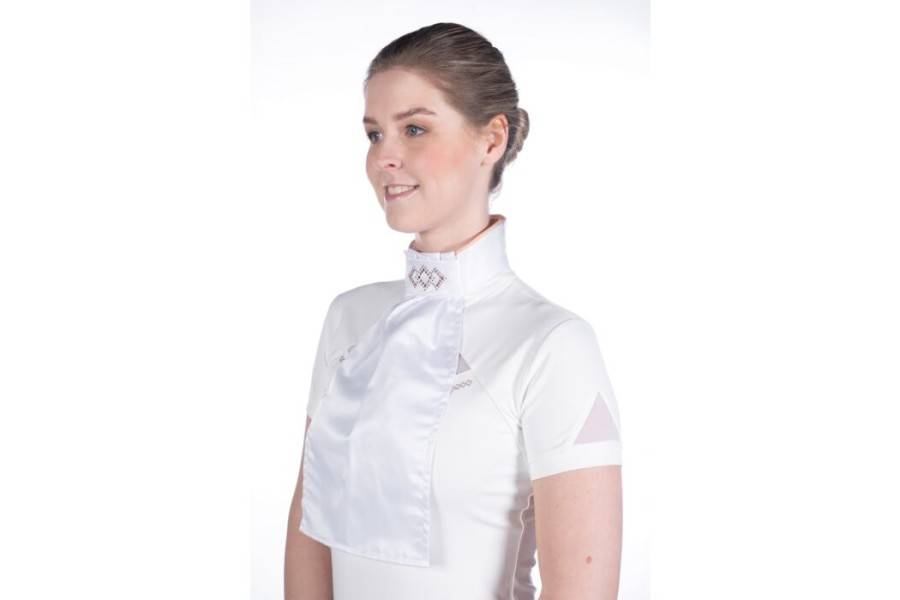 Plastrón HKM Abby Rosa Or | Competició