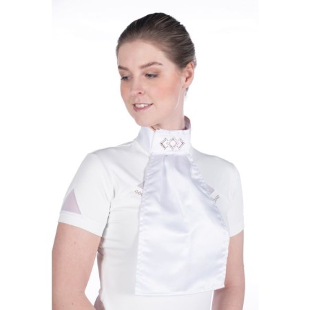 Plastrón HKM Abby Rosa Or | Competició