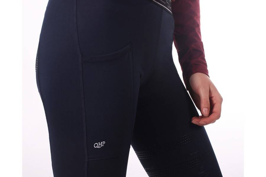 Malles Dona QHP Eden Full Grip Blau Marí | Pantalons