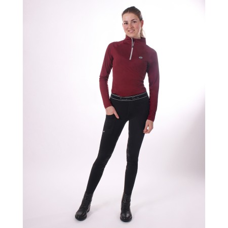 Malles Dona QHP Eden Full Grip Negre | Pantalons