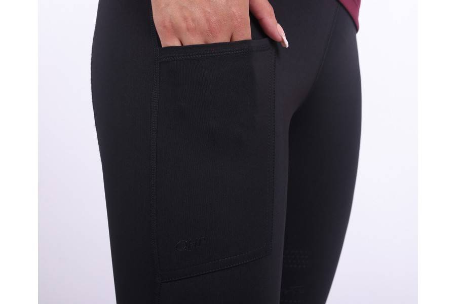 Malles Dona QHP Eden Full Grip Negre | Pantalons