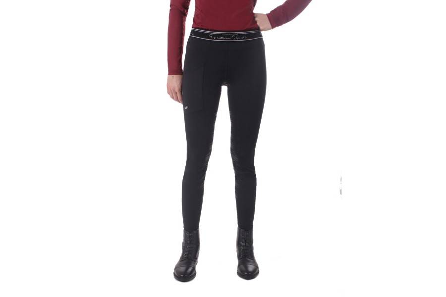 Malles Dona QHP Eden Full Grip Negre | Pantalons