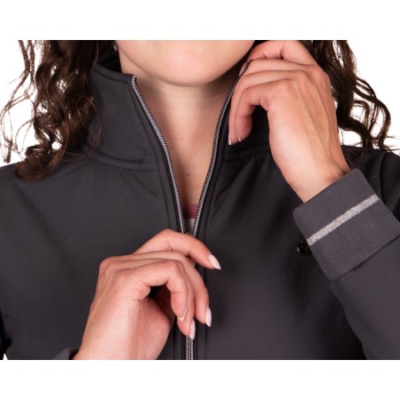 Chaqueta Mujer QHP Lieke Antracita | Calvet Animals i Plantes.