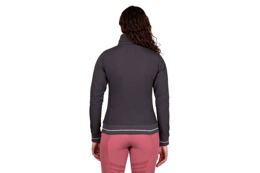 Chaqueta Mujer QHP Lieke Antracita | Calvet Animals i Plantes.