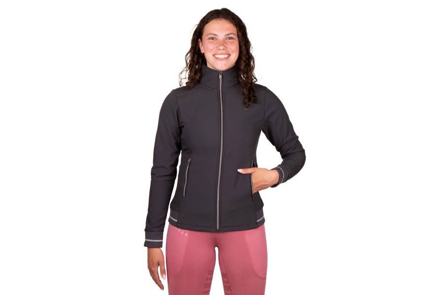 Jaqueta Dona QHP Lieke Antracita | Genet