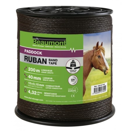 Cinta Beaumont 40 mm Marrón | Calvet Animals i Plantes.