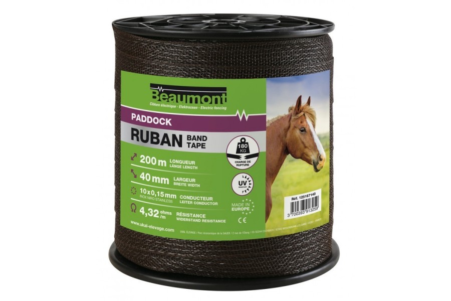 Cinta Beaumont 40 mm Marrón | Calvet Animals i Plantes.