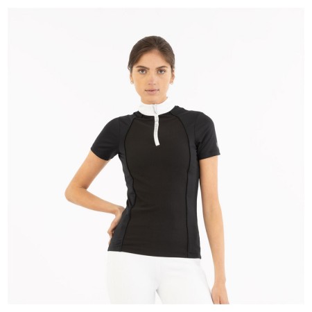 Polo Competición Mujer Manga Corta BR Isabel Meteorite | Calvet Animals i