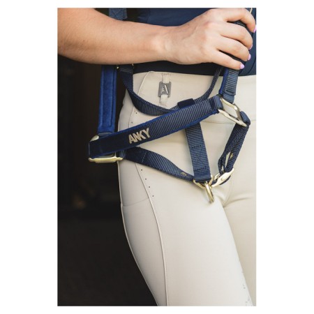 Cabezada Cuadra ANKY+Ramal ATH251001 Mood Indigo | Calvet